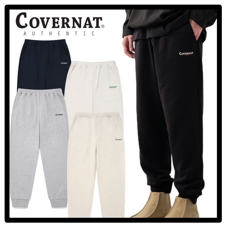 関税込 COVERNAT Authentic Logo Tapered Sweat Jogger Pants 選べる
