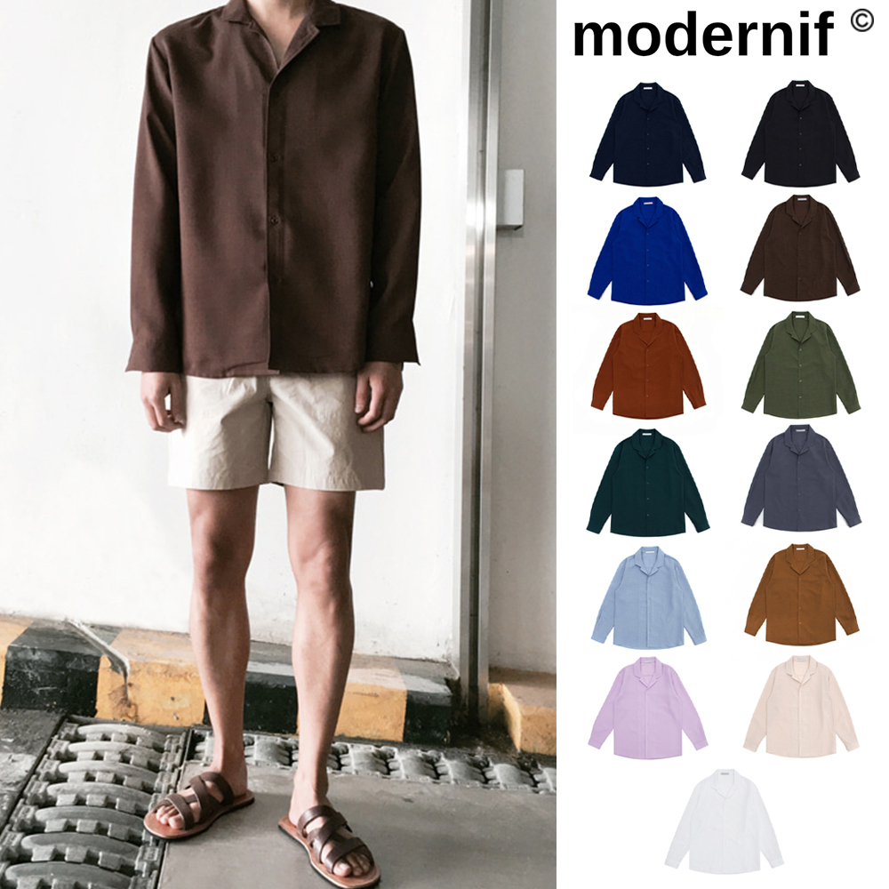 【MODERNIF】Replly retro shirt