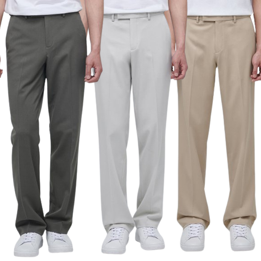 MUSINSA STANDARD MEN'S_セミワイドベンディングスラックス_22色
