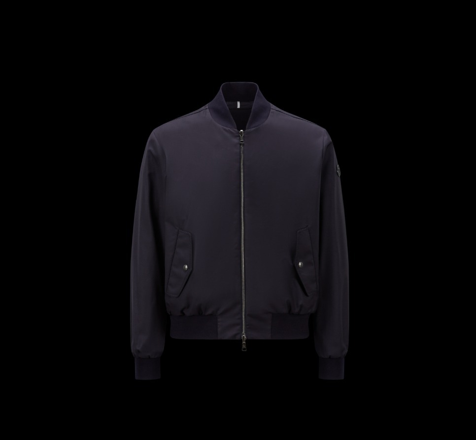 MONCLER2023春夏新作 ウール+ナイロン リバーシブルブルゾンBARN