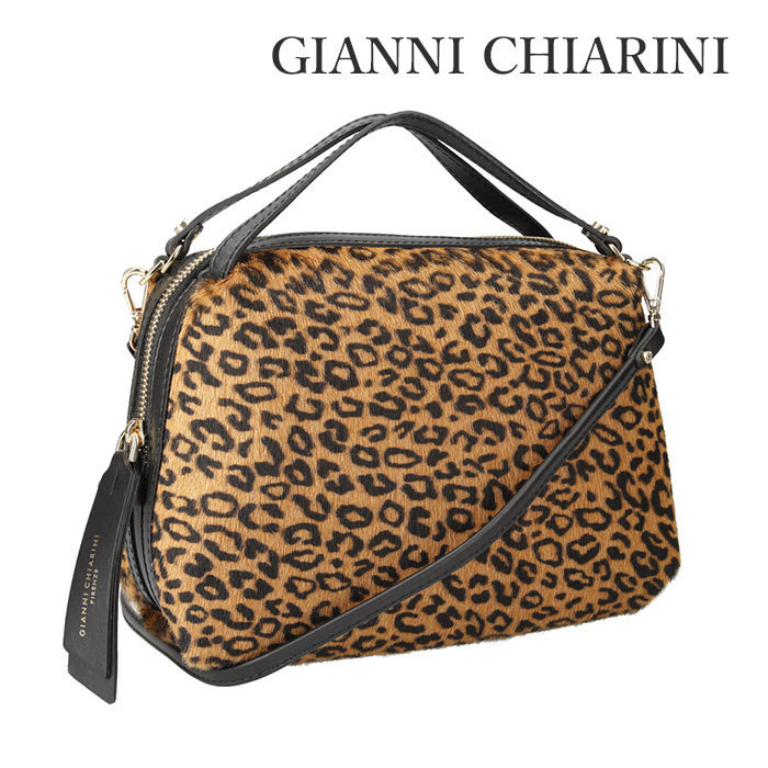GIANNI CHIARINI CAMMELLO ALIFA M ショルダーバッグ
