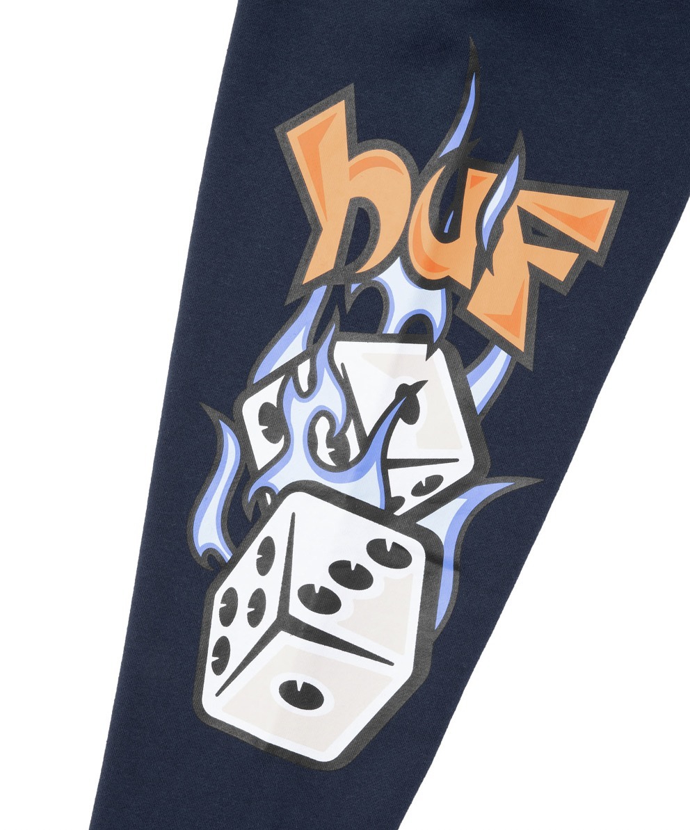 セットアップOK!【HUF】SPRING23 新作 袖ロゴ DICEY フーディー セットアップOK!【HUF】SPRING23 新作 袖ロゴ DICEY フーディー