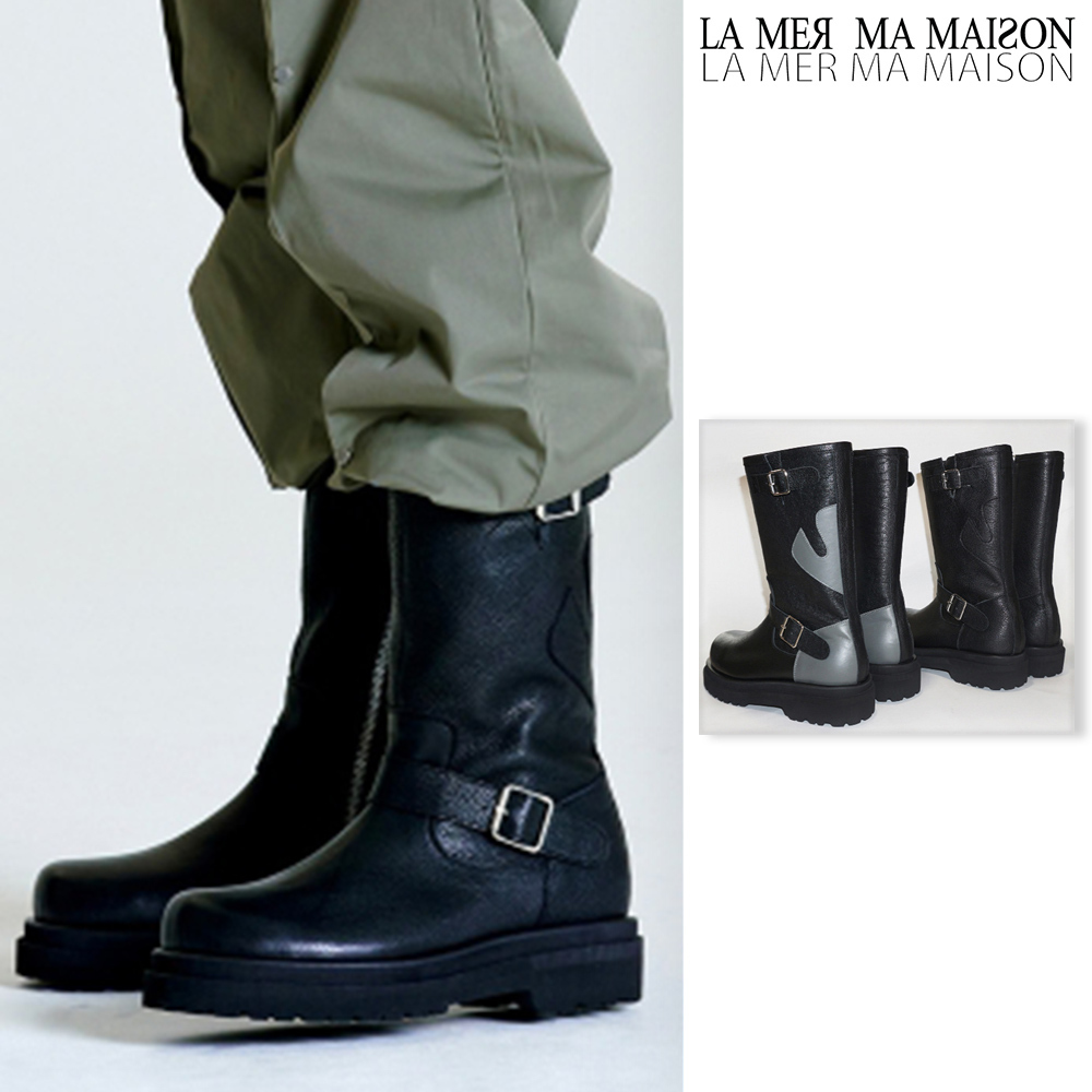 【LA MER MA MAISON】23SS★ LMMM BIKER BOOTS