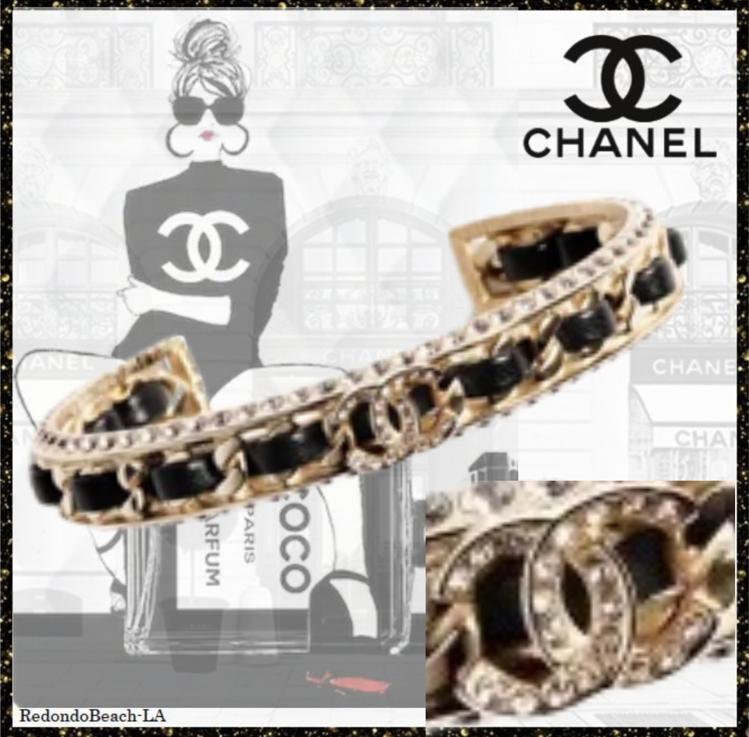 【大人の輝きを身に着ける】CHANEL★ブレスレット★煌めくCCロゴ