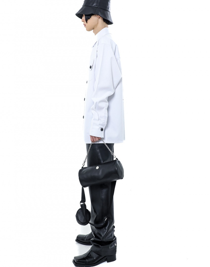 ☆韓国の人気☆【BASIC COTTON】☆BASIC COTTON POCKET SHIR.T
