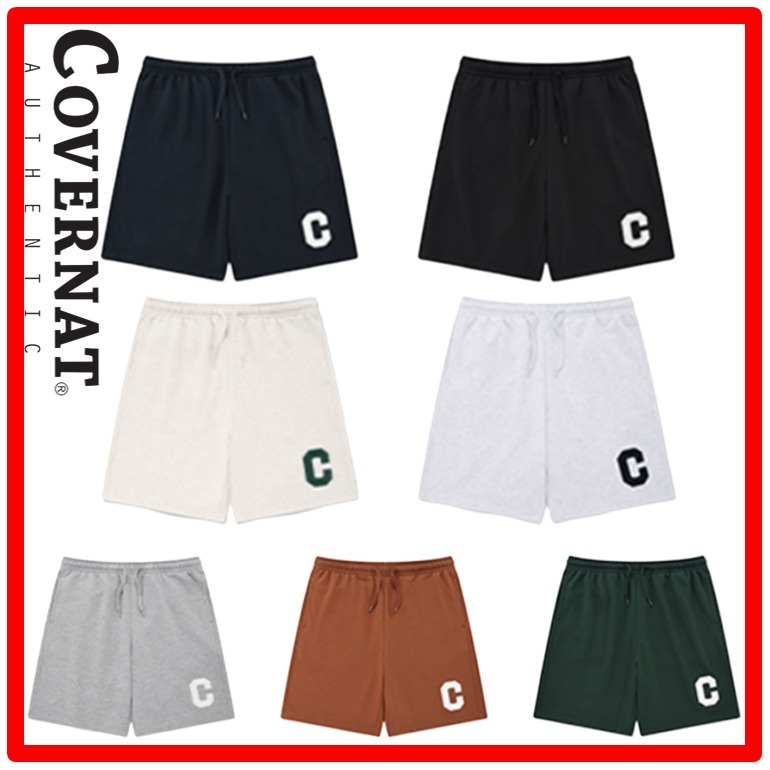 ★韓国の人気★【COVERNAT】★C Logo Sweat Short.s★関税込★