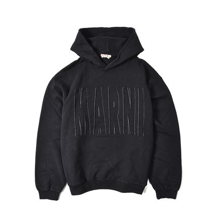 MARNI マルニ パーカー ベージュx水色 46(M位) 2108425A0278 ベージュ系 MARNI(マルニ) パーカー・フーディ(メンズ) - 海外