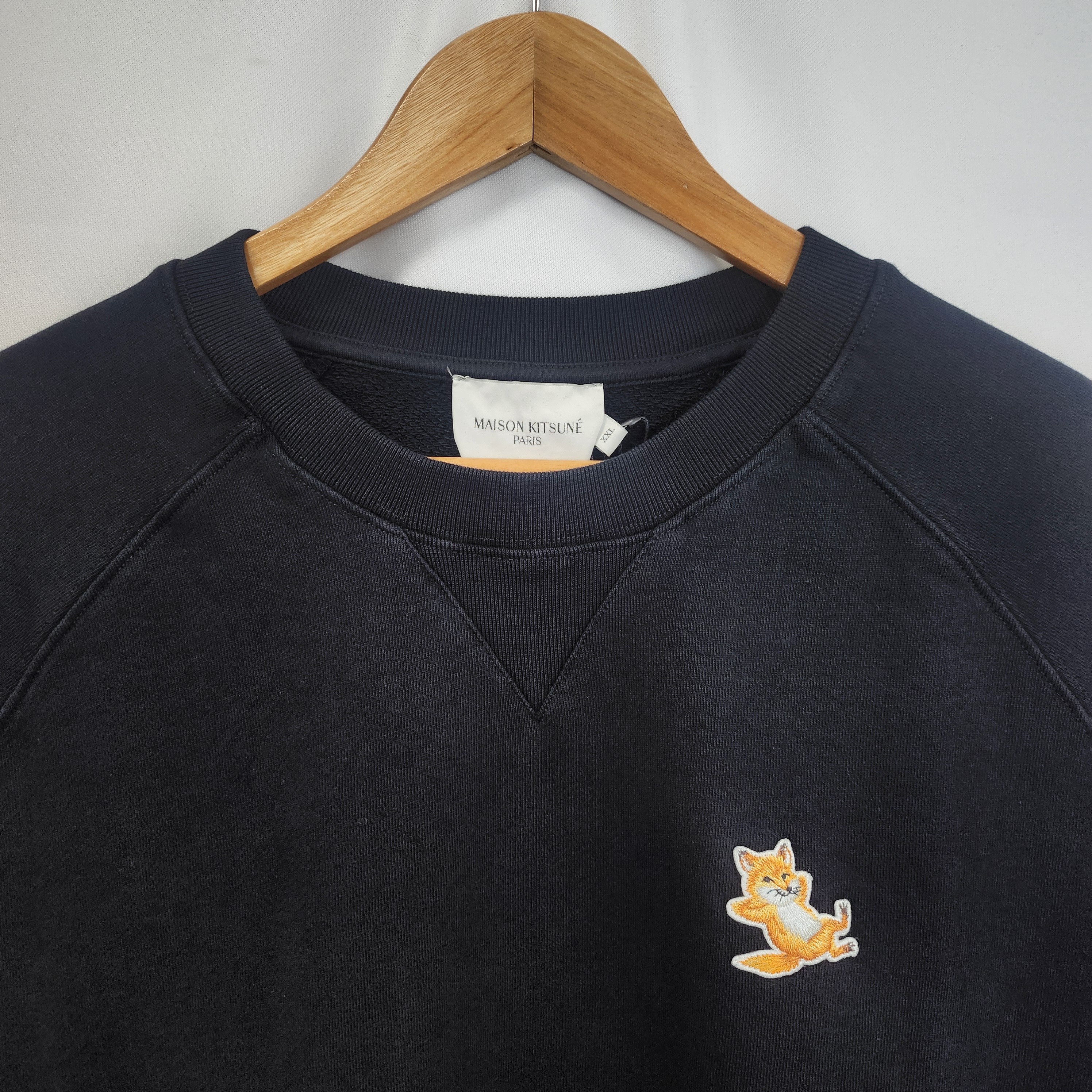 関税込☆MAISON KITSUNE☆Chillax Fox Patch Classic Sweatshirt