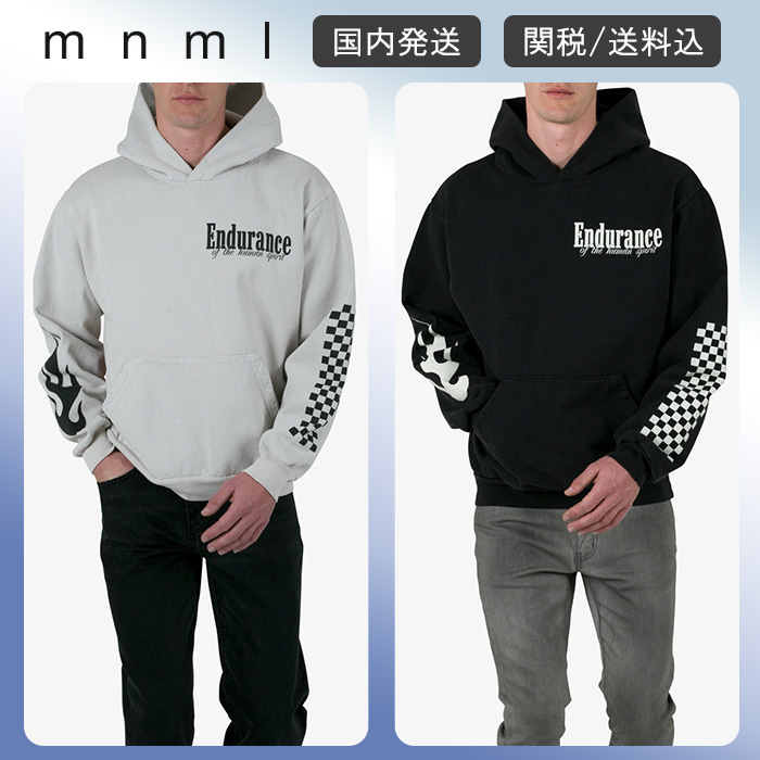 大人気！mnml★エンデュランス フーディー★クーポン付き