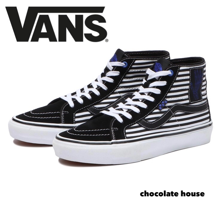 国内配送 VANS SK8-HI BLACK VANS SK8-HI 