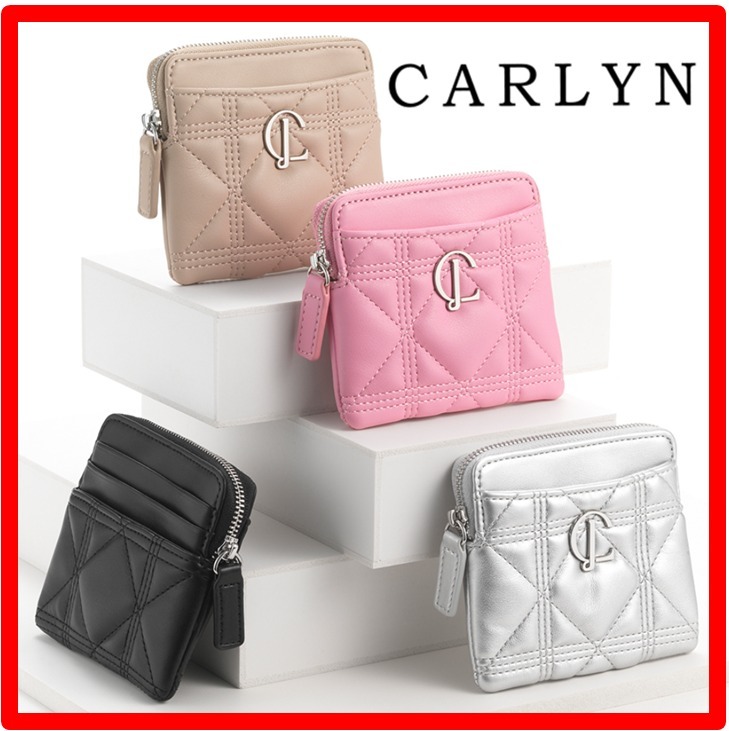 ☆韓国の人気☆【CARLYN】☆Cube walle.t☆カード財布☆