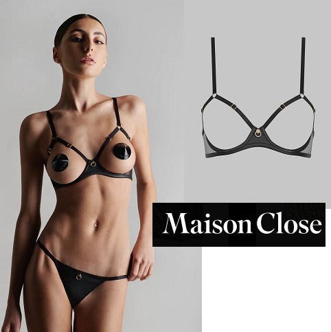 【Maison Close】新作ブラ★Chambre Noire★オープンタイプ