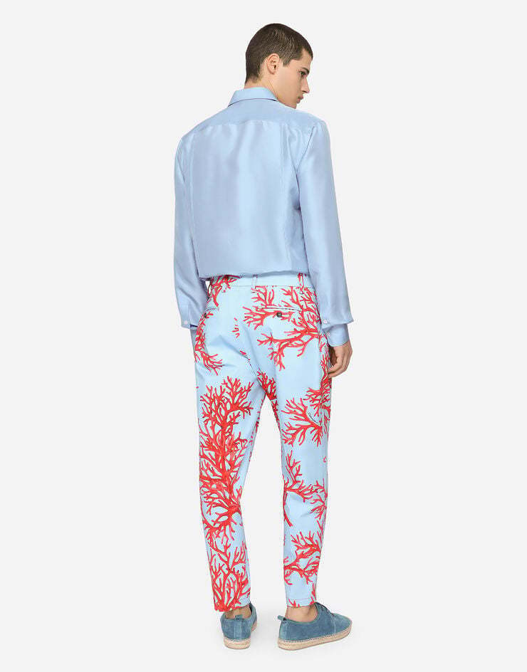 【Dolce & Gabbana】シルク ハボタイ・シャツ Dolce & Gabbana】シルクハボタイ ハワイアンシャツ Ω シャツ