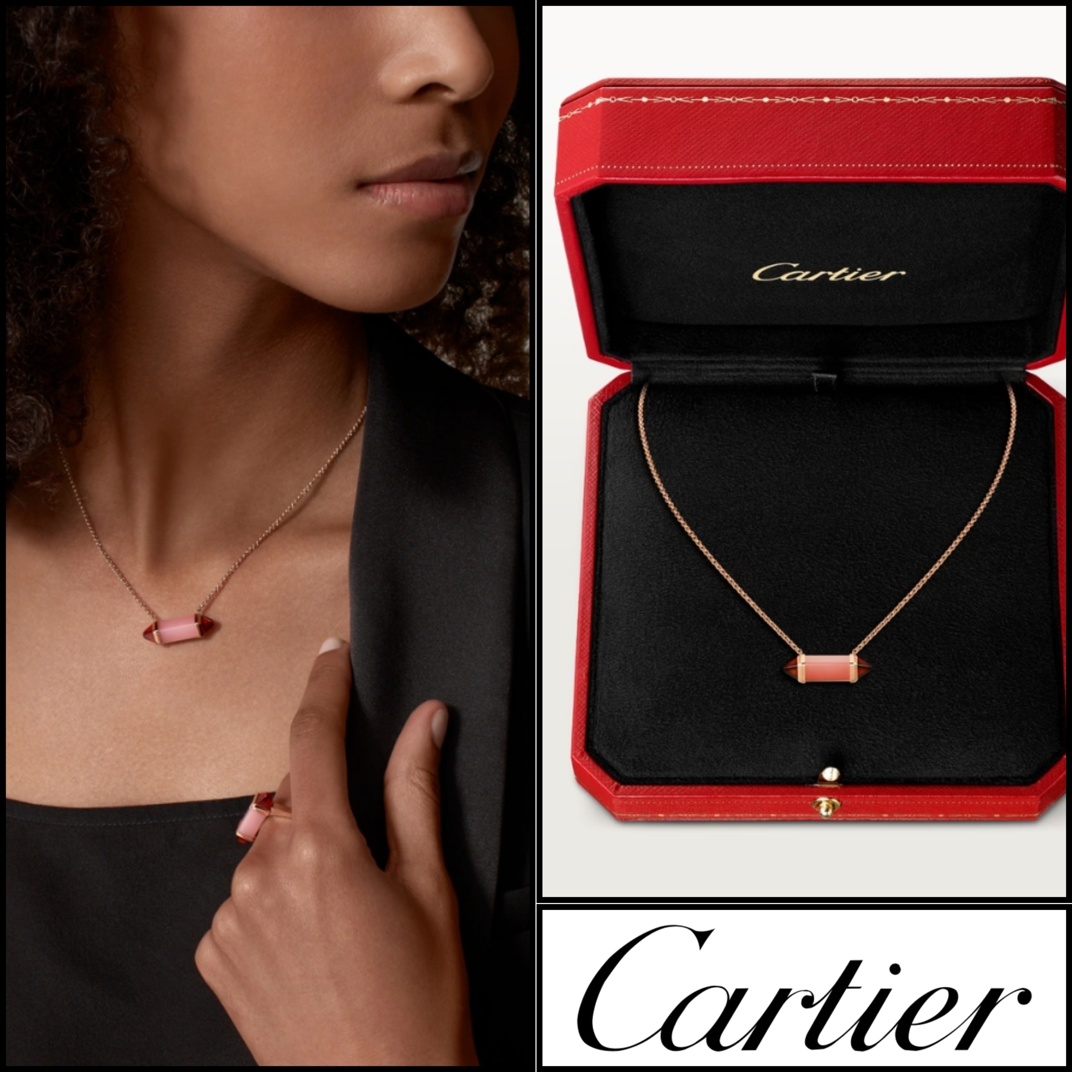 即納！【Cartier】 レ ベルランゴ ドゥ カルティエ ネックレス