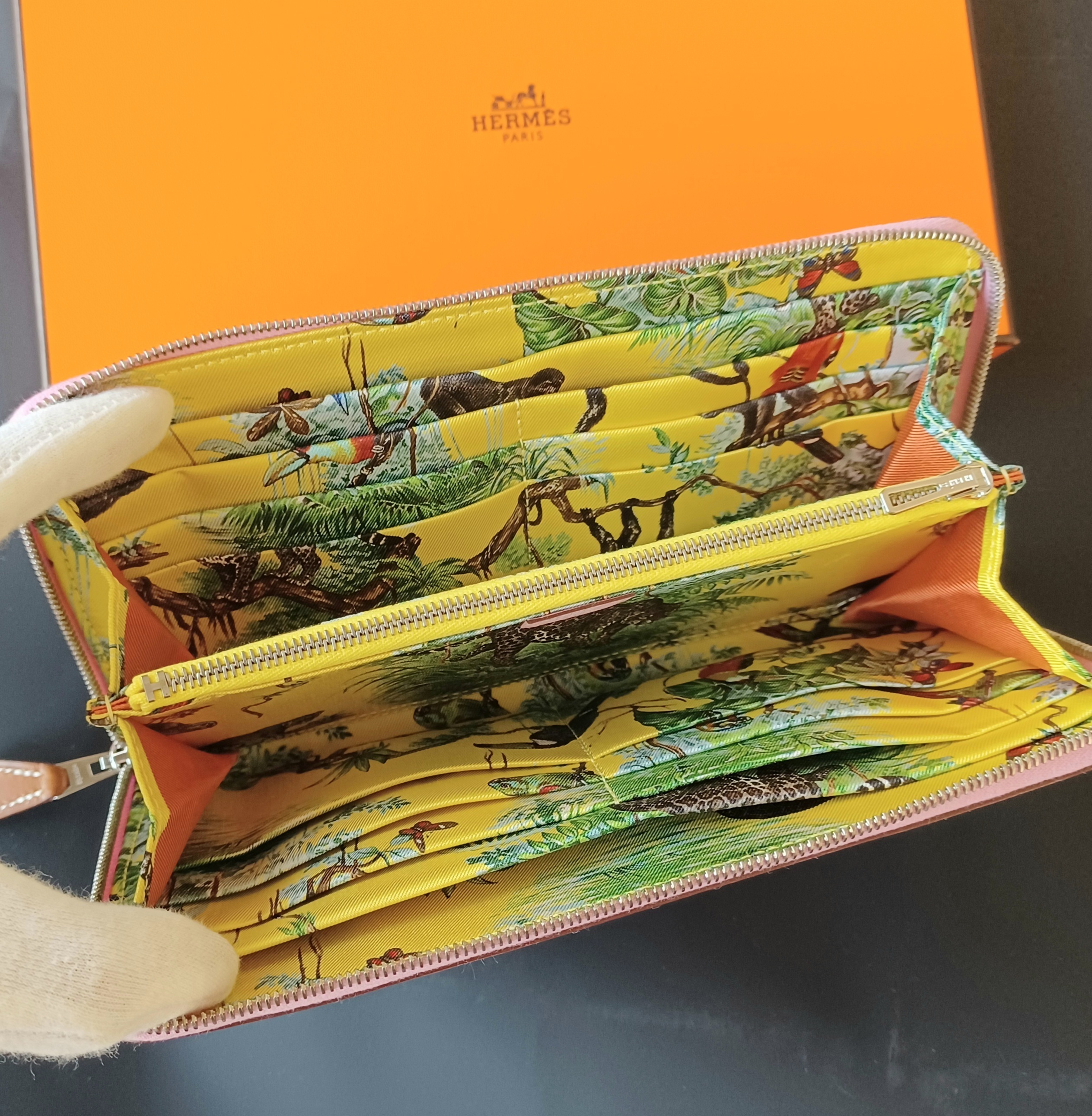 HERMES☆エルメス☆シルクインロング☆モーヴピンク (HERMES/長