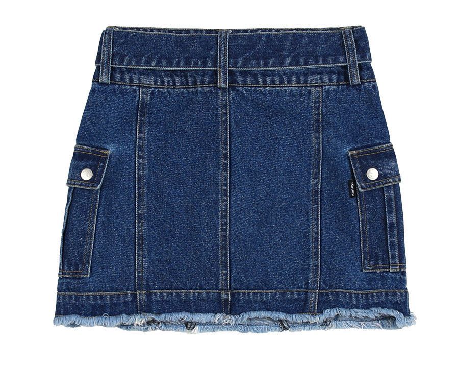 NASTY FANCY CLUB☆人気☆[NF] LOW-RISE CARGO MINI SKIRT 2色
