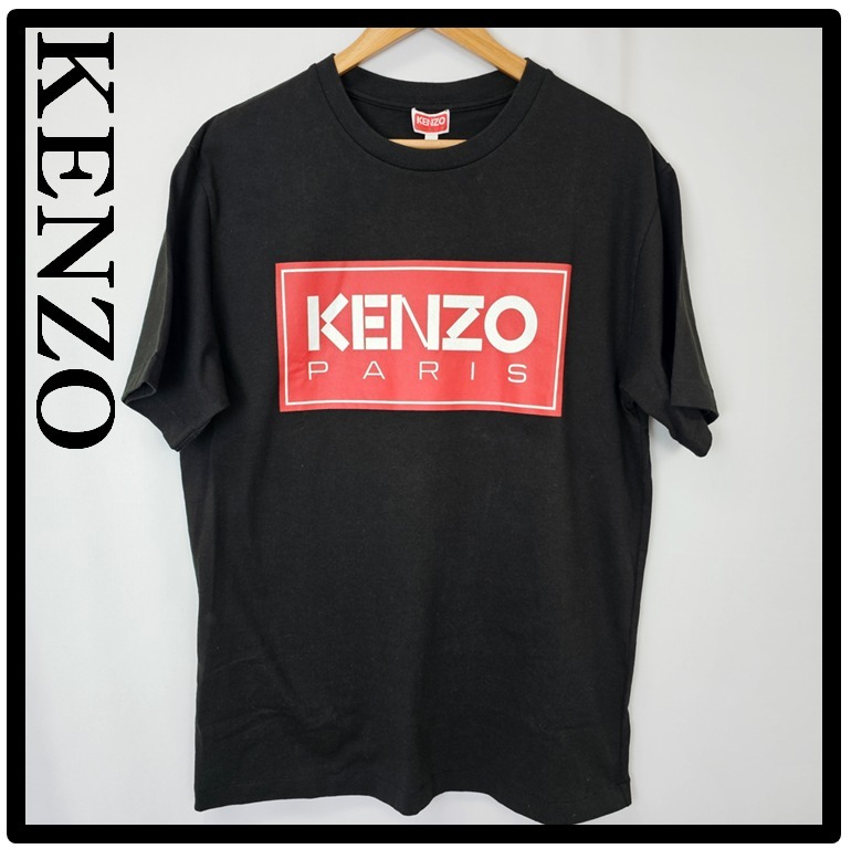 ★送料 関税込★KENZO★Kenzo Paris T-Shirt Black★