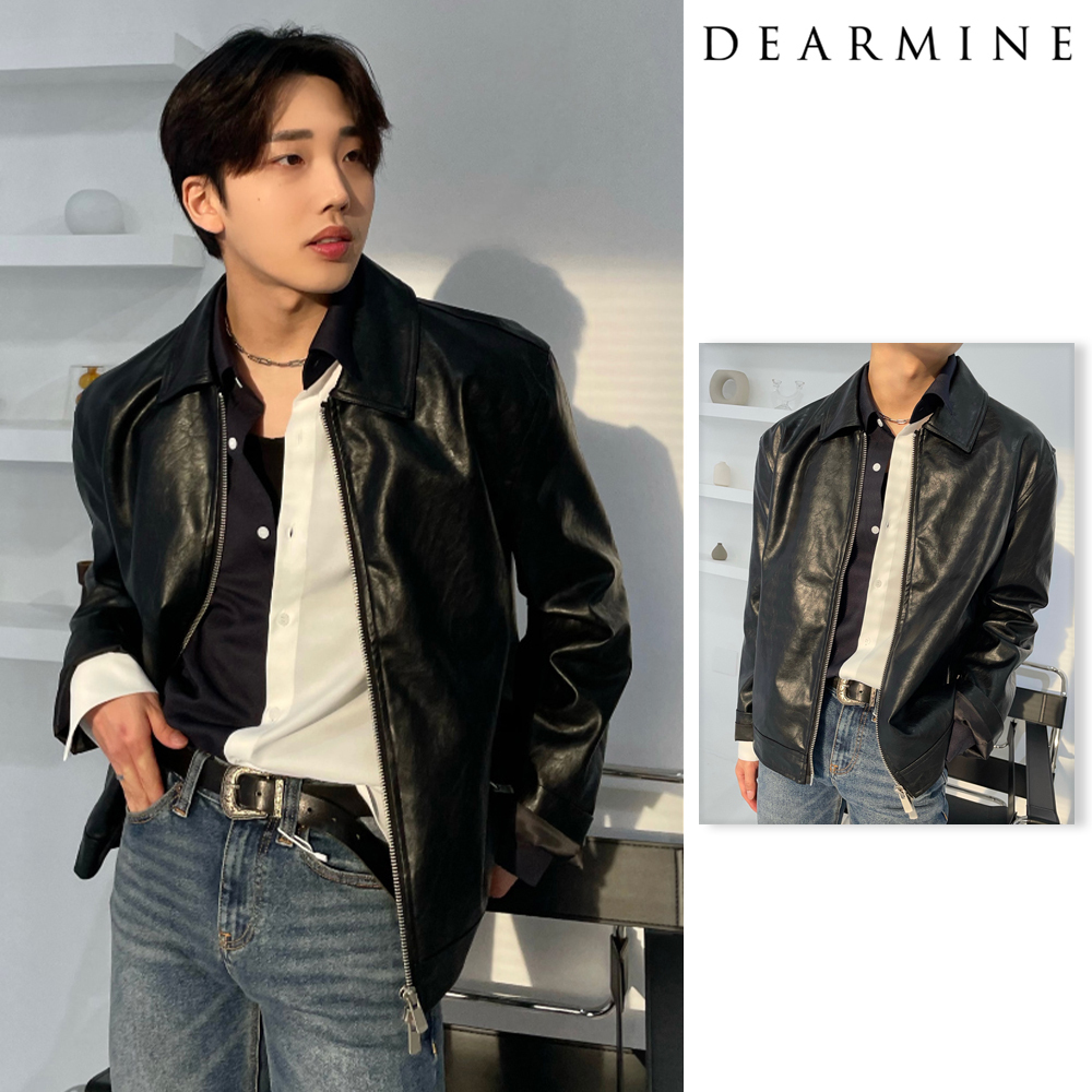 【DEARMINE】Ben Single Rider Jacket