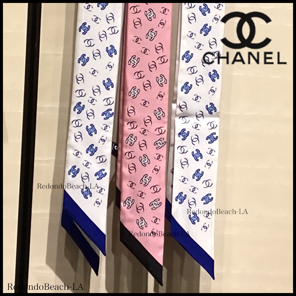 【限定デザイン】CHANEL★スカーフ★生活に遊び心をON★CCロゴ