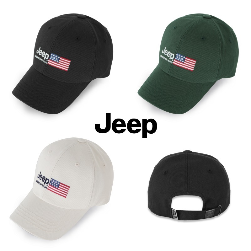 【JEEP】Stars & Stripes Ball Cap
