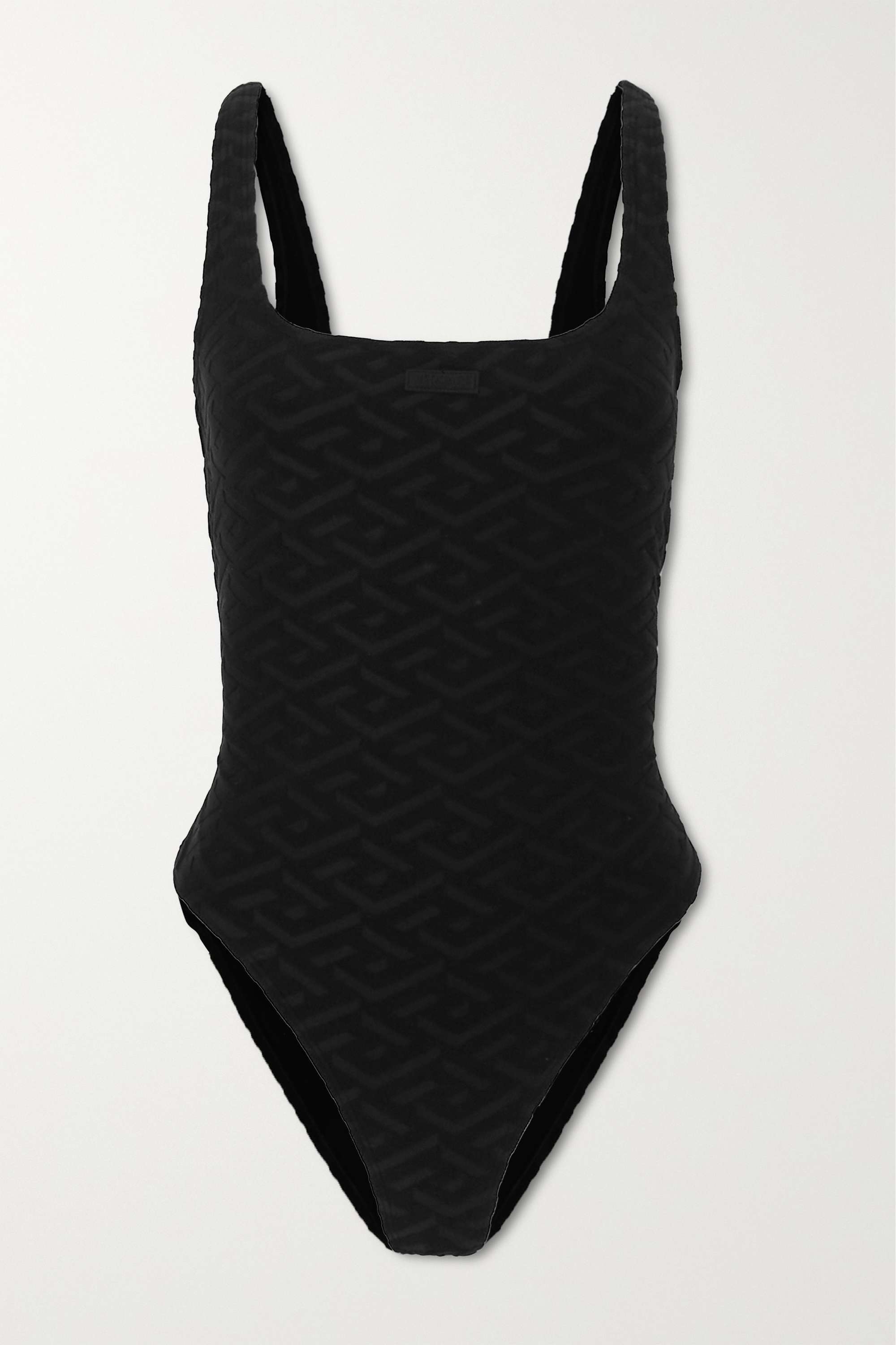 【VERSACE】エンボス stretch-terry swimsuit