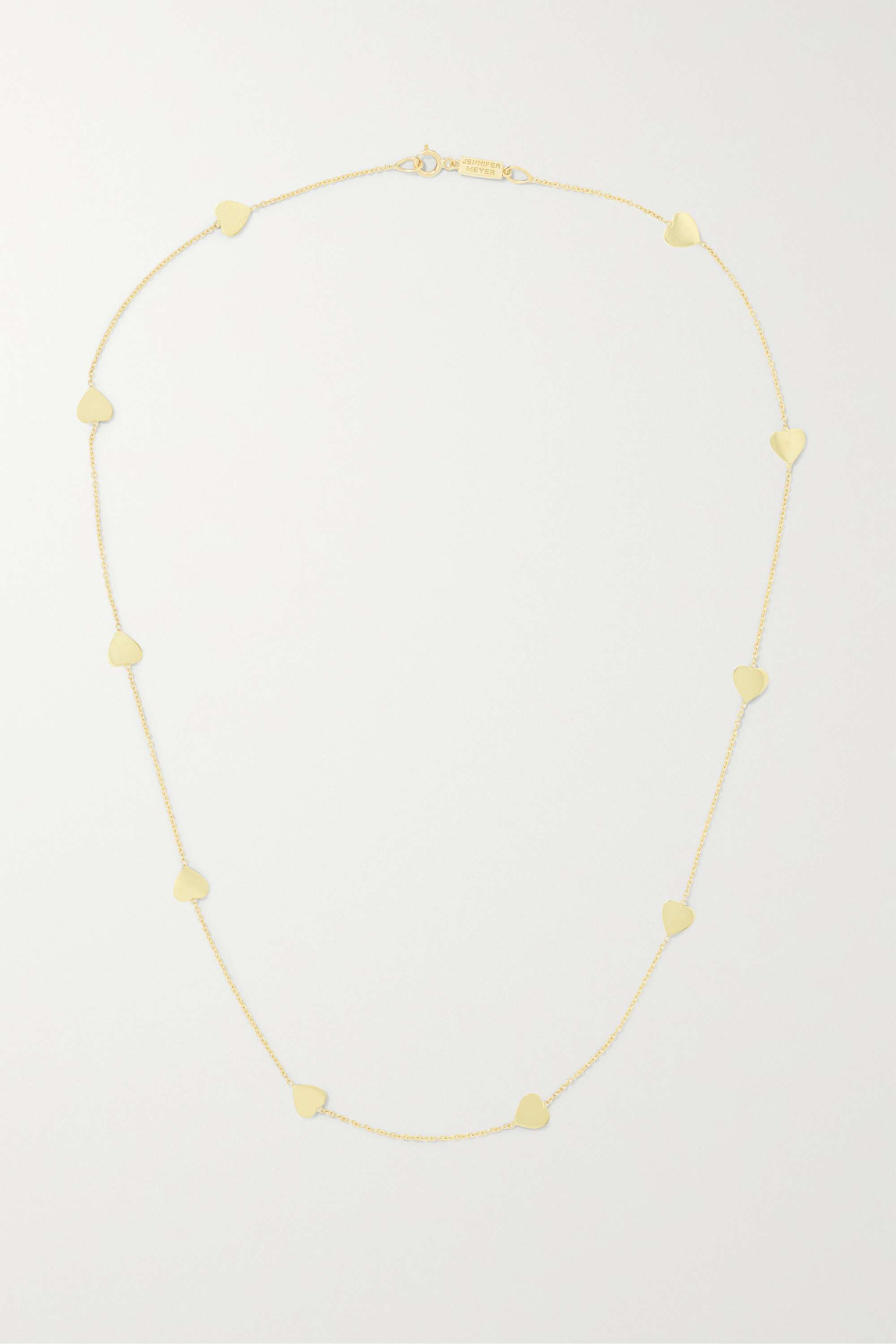 【JENNIFER MEYER】heart-by-the-inch 18-karat gold ネックレス