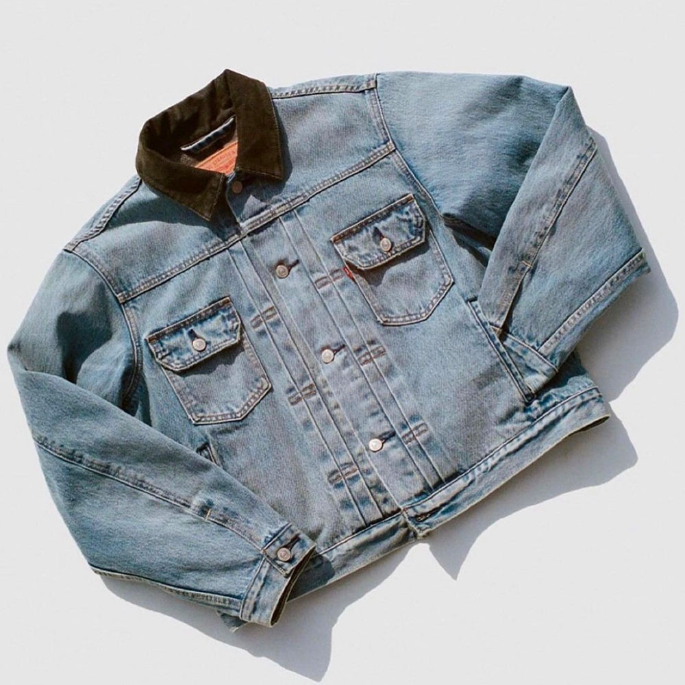 本物保証 /関税・送料無料】Stussy x Levi's Embossed Denim