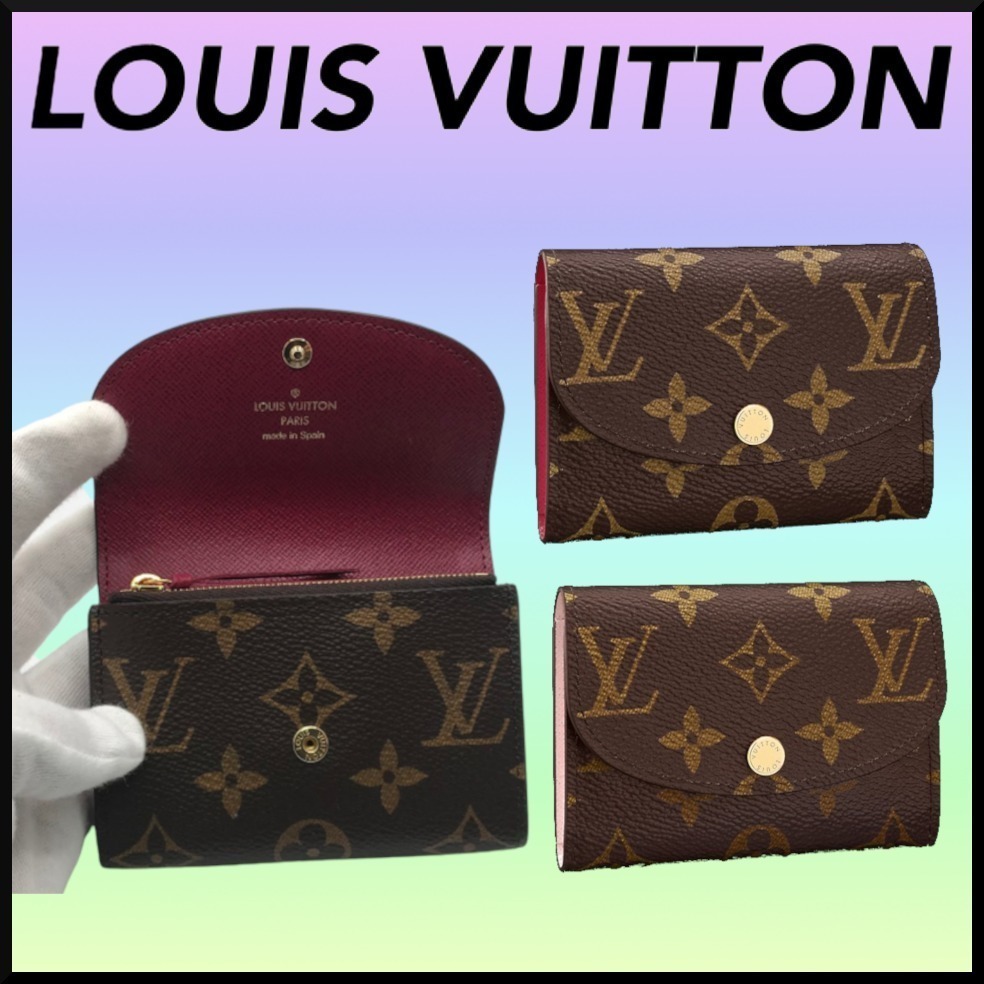 大人気★Louis Vuitton ポルトモネ・ロザリ ミニ財布 国内発送