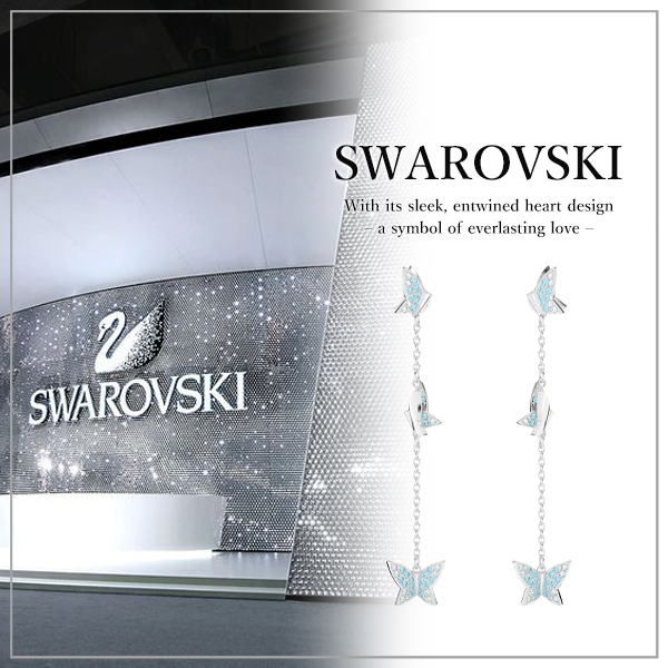 VIP価格【SWAROVSKI】スワロフスキー Lilia ドロップピアス