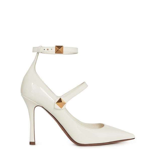 【VALENTINO GARAVANI】tan go レザー patent heels