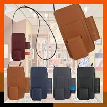HERMES 人気 スマホ ショルダー ケース 本革レザー Hermesway