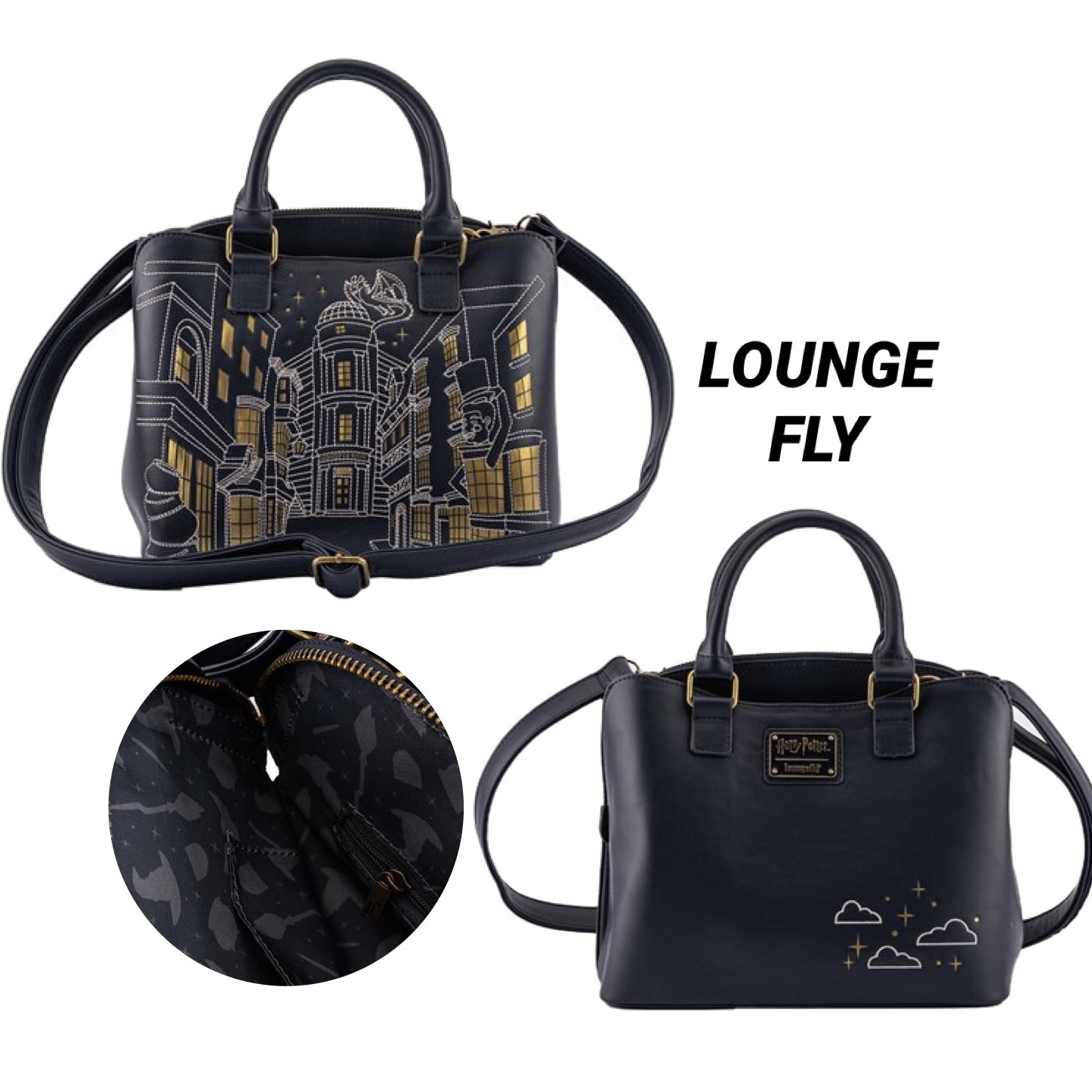 ◆LOUNGE FLY◆Harry Potter ダイアゴン横丁 クロスボディ送料込