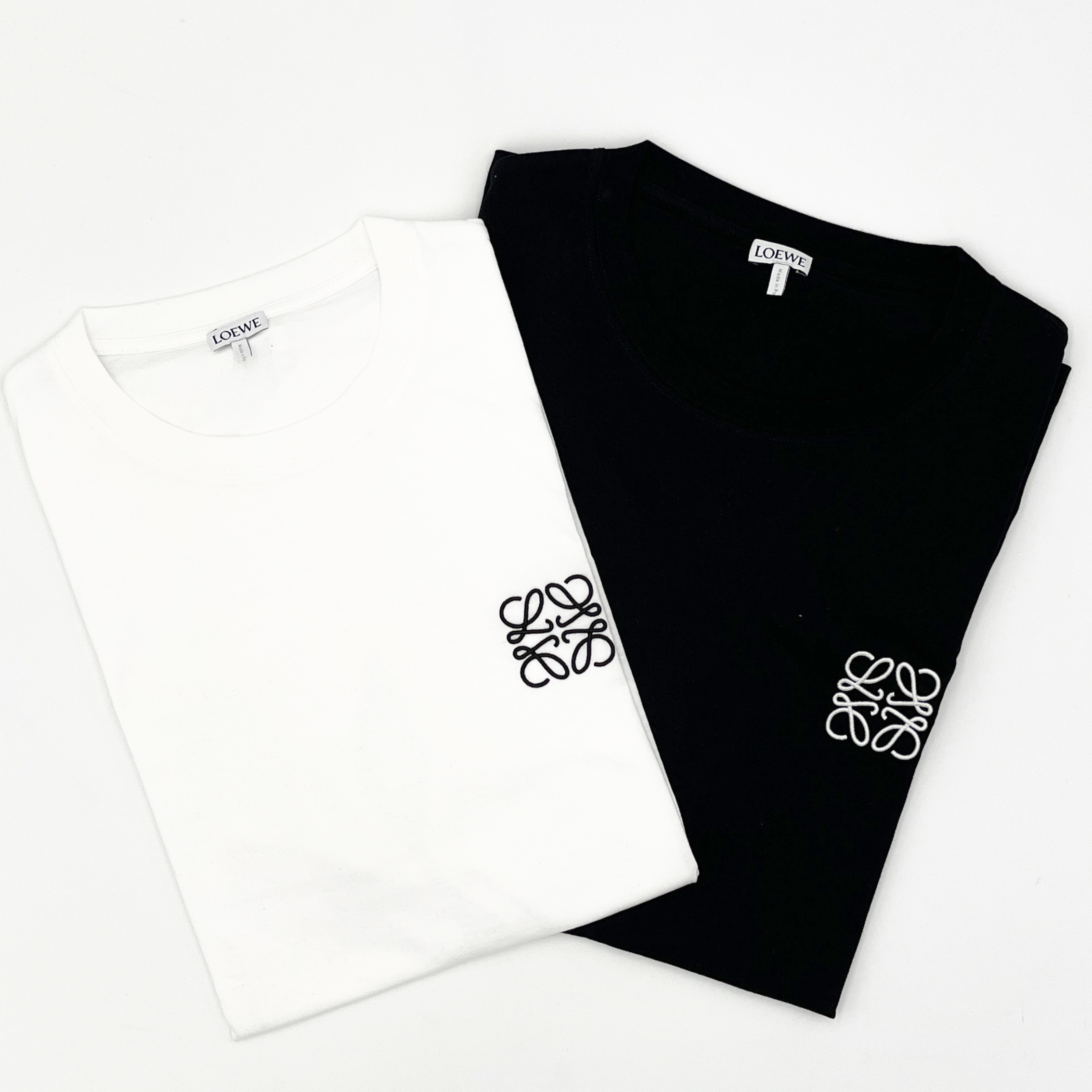 関税込 Loewe ロエベ アナグラム コットン Tシャツ H526Y22X75
