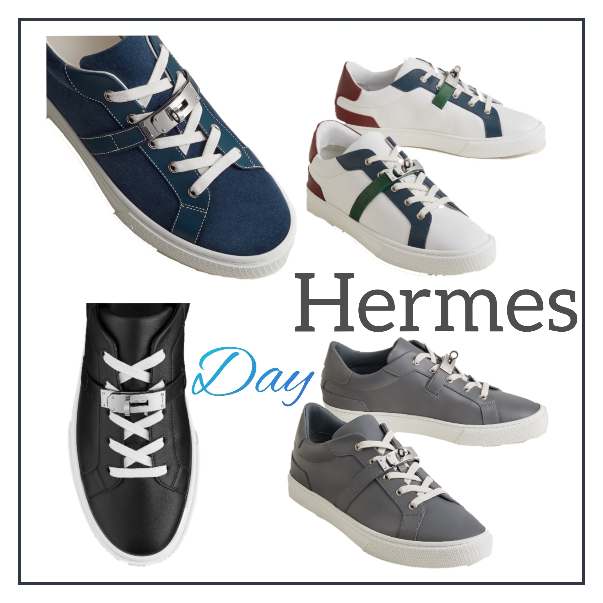 HERMES エルメス スニーカー 《デイ》
