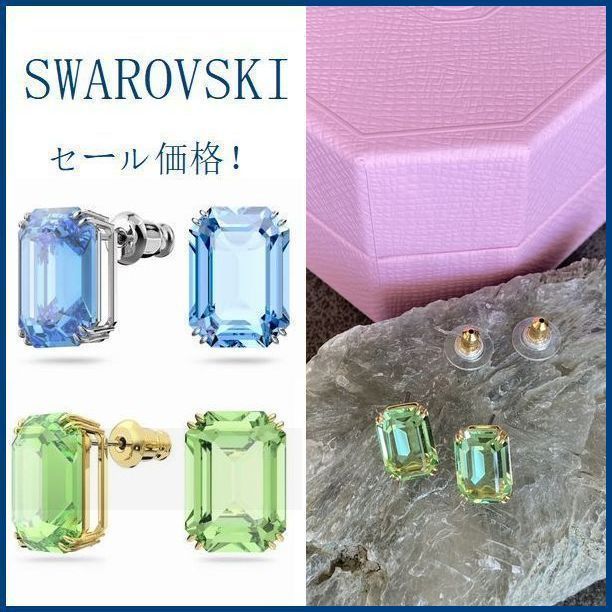 【Swarovski】Millenia スタッドピアス