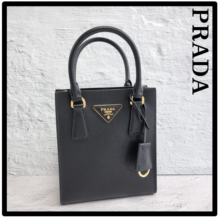 ★関税込★PRADA★スマート ミニ スクエアバッグ ハンドバッグ