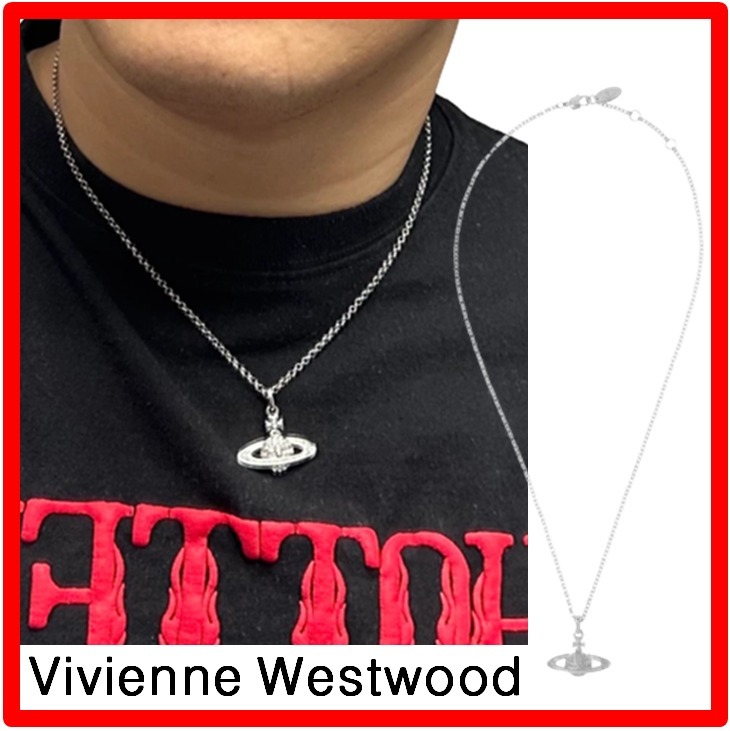 ☆【Vivienne Westwood】☆Mini Bas Relief Pendant Silve.r☆