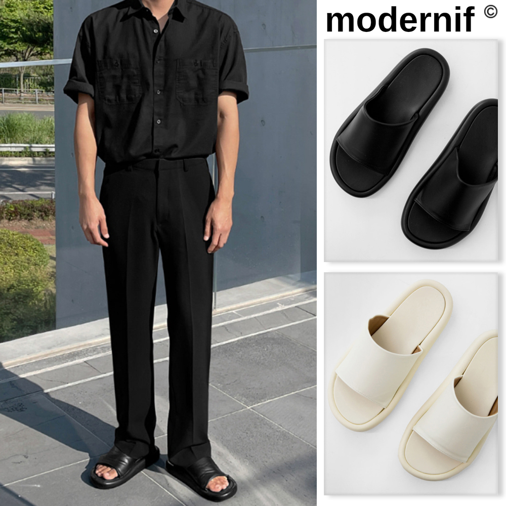 【MODERNIF】Pia round slippers