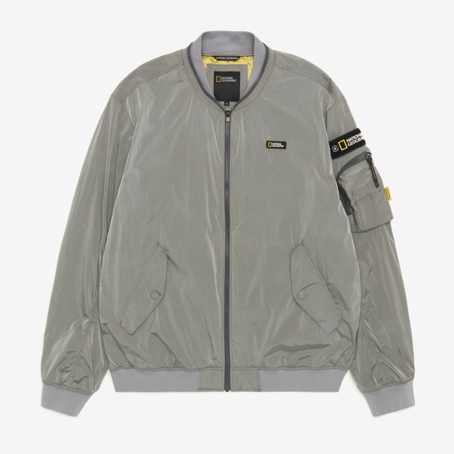 スイーツ柄 ブルー 【国内未入荷】ナショナルジオグラフィックMA1