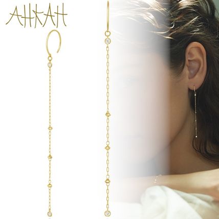 ボタニカルキャンドル バラ かすみ草 AHKAH エクララインピアス