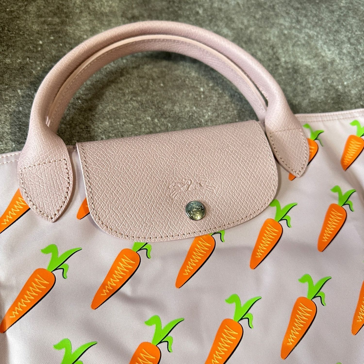 2023 SS 限定 LONGCHAMP LE PLIAGE CNY*ボストンバッグ L