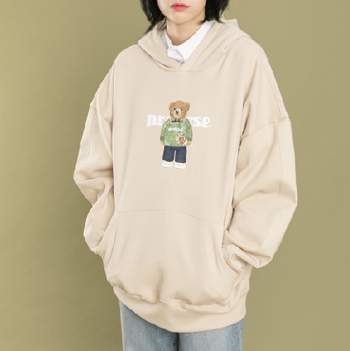 DRIFTOUT ユニセックス PROPOSE BEAR フーディー 3colors