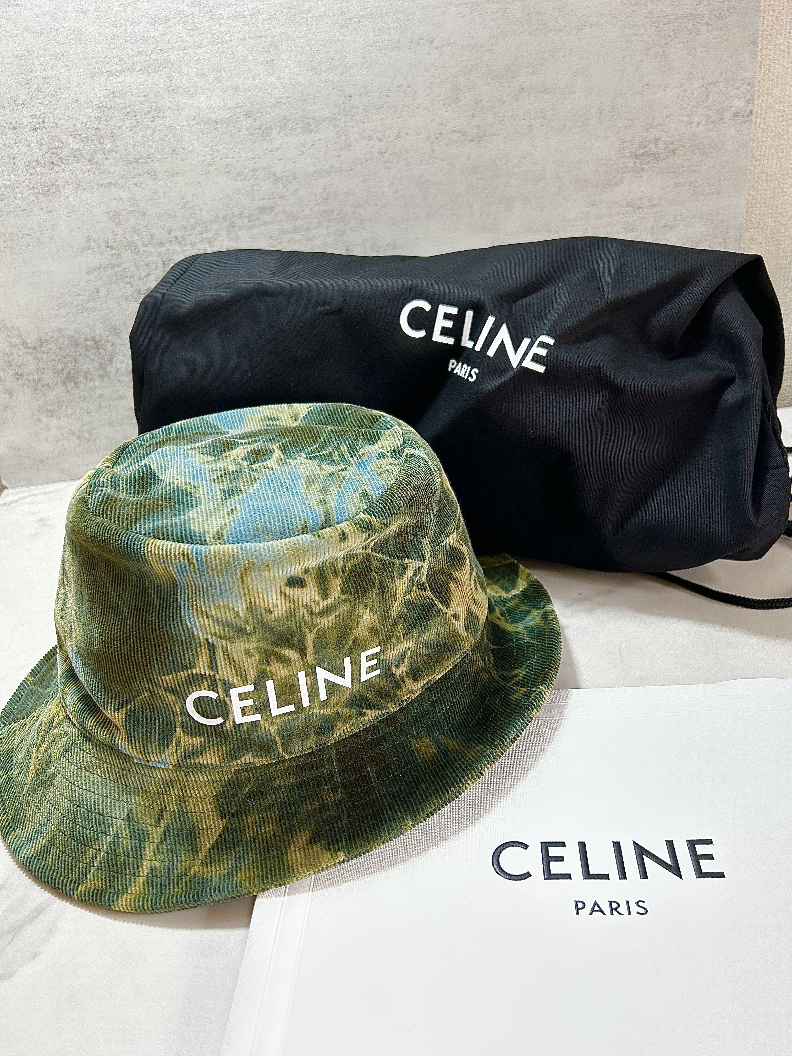 即発 大人気 CELINE セリーヌ 帽子 バケットハット バケハ (CELINE