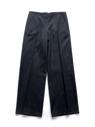 The Row More Pants Wool Plain Long Pants