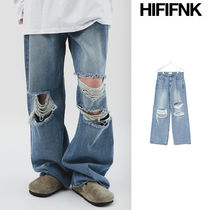 【HI FI FNK】Wave Destroyed Denim