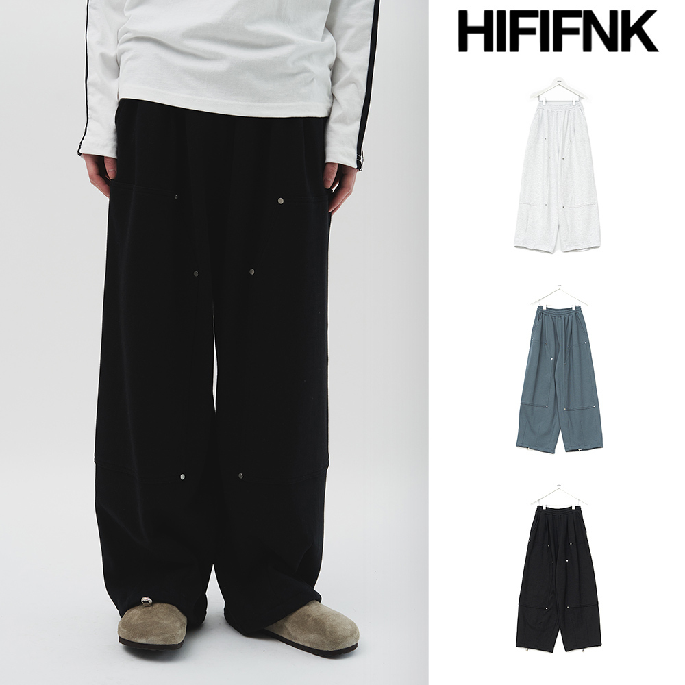 【HI FI FNK】Dig Wide Sweat Pants