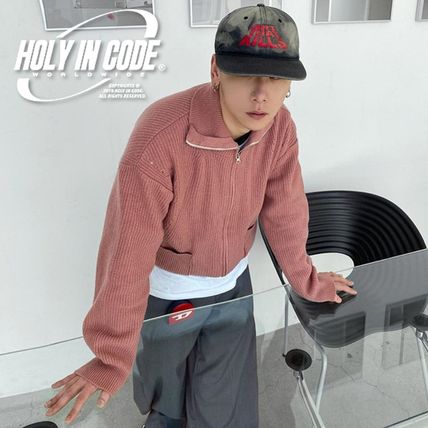 ジップアップ セーター HOLY IN CODE(ホーリーインコード