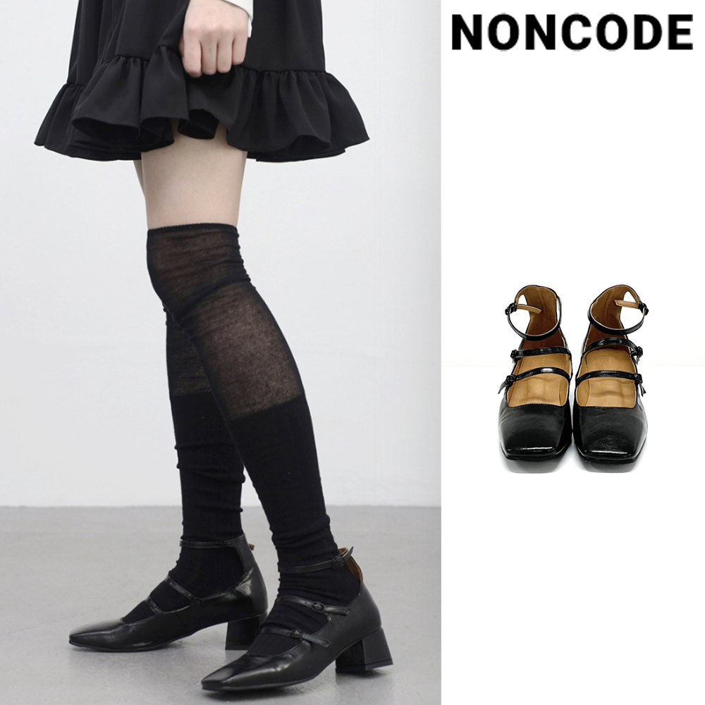 【NONCODE】Judy Glady Mary Jane Loafers