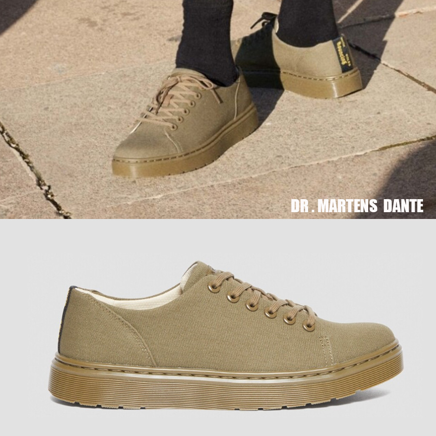 Dr Martens★DANTE★6ホール★兼用★ OLIVE