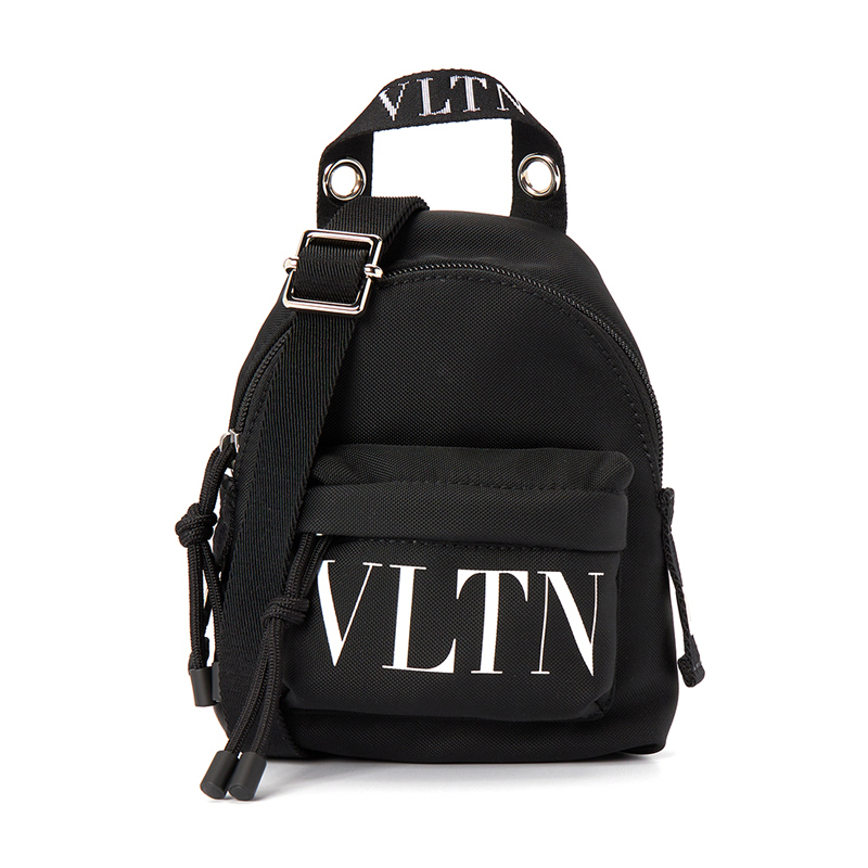 関税送料込み- VALENTINO VLTN ナイロン ミニ バックパック